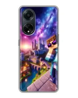 Чохол для OPPO A98 з картинкою «Стів та космос»