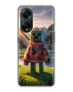 Чохол для OPPO A98 з картинкою «Кріпер у светрі»