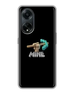 Чохол для OPPO A98 з картинкою «Алмазне кайло»