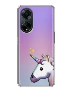 Чохол для OPPO A98 з картинкою «Єдиноріг градієнт»