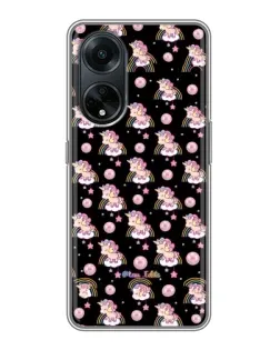 Чохол для OPPO A98 з картинкою «Magic Unicorn паттерн»