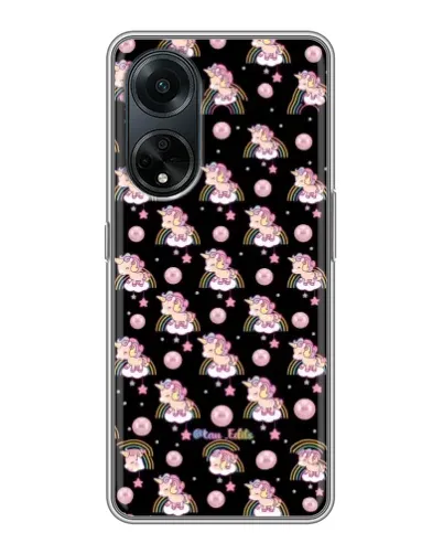Чохол для OPPO A98 з картинкою «Magic Unicorn паттерн»
