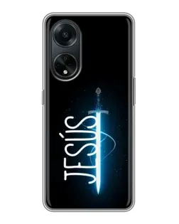 Чохол для OPPO A98 з картинкою «Меч Духа Jesus»