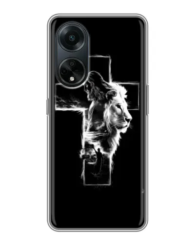 Чехол для OPPO A98 с картинкой «Сияющий крест Jesus» Чехол для OPPO A98 с картинкой «Сияющий крест Jesus»
