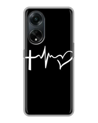 Чехол для OPPO A98 с картинкой «Пульс веры» Чехол для OPPO A98 с картинкой «Пульс веры»