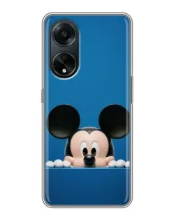 Чохол для OPPO A98 з картинкою «Міккі виглядає»