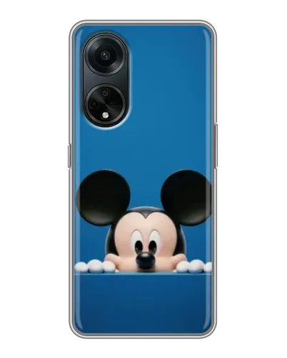 Чохол для OPPO A98 з картинкою «Міккі виглядає» Чохол для OPPO A98 з картинкою «Міккі виглядає»
