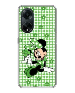 Чохол для OPPO A98 з картинкою «Mickey в клітинку»