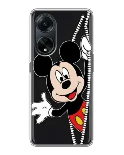 Чохол для OPPO A98 з картинкою «Міккі розсуває стіни»