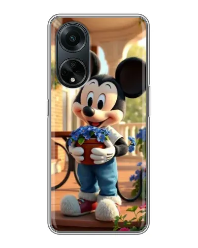 Чохол для OPPO A98 з картинкою «Міккі садівник» Чохол для OPPO A98 з картинкою «Міккі садівник»