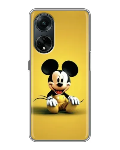 Чохол для OPPO A98 з картинкою «Міккі на жовтому» Чохол для OPPO A98 з картинкою «Міккі на жовтому»