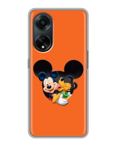 Чохол для OPPO A98 з картинкою «Серце Міккі Мінні» Чохол для OPPO A98 з картинкою «Серце Міккі Мінні»