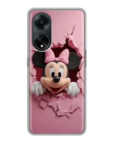Чохол для OPPO A98 з картинкою «Мінні крізь стіну» Чохол для OPPO A98 з картинкою «Мінні крізь стіну»