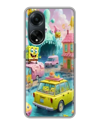 Чохол для OPPO A98 з картинкою «Монстр-трак пригоди»