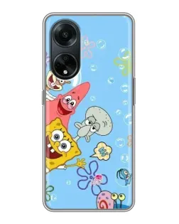 Чохол для OPPO A98 з картинкою «Веселі бульбашки»