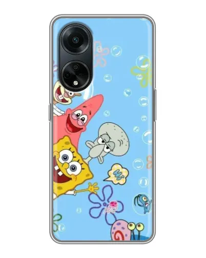 Чохол для OPPO A98 з картинкою «Веселі бульбашки»