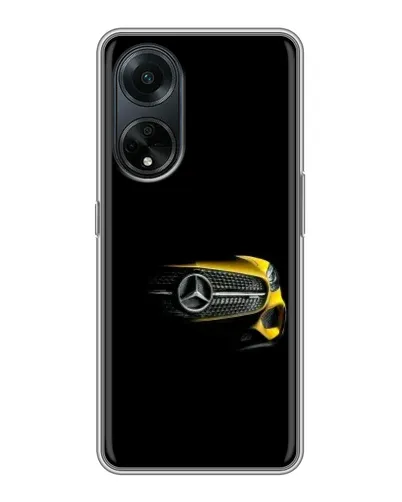 Чохол для OPPO A98 з картинкою «Mercedes — ретро стиль»