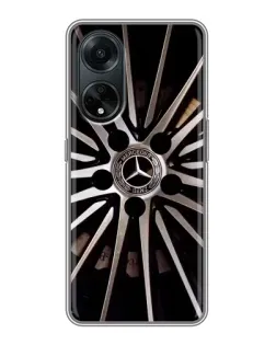 Чохол для OPPO A98 з картинкою «Диск Mercedes»