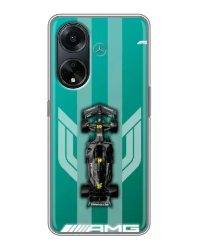 Чохол для OPPO A98 з картинкою «Mercedes AMG Petronas»