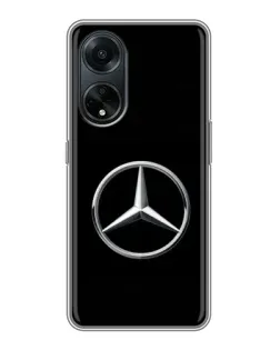 Чохол для OPPO A98 з картинкою «Mercedes класичний лого»