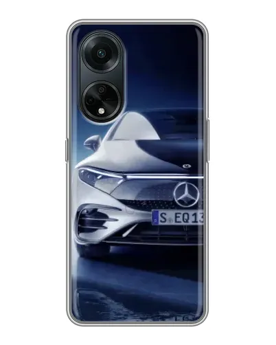Чохол для OPPO A98 з картинкою «Mercedes EQ — майбутнє»