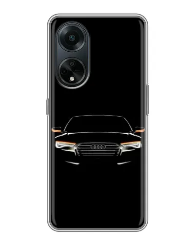 Чохол для OPPO A98 з картинкою «Audi — нічний контур»