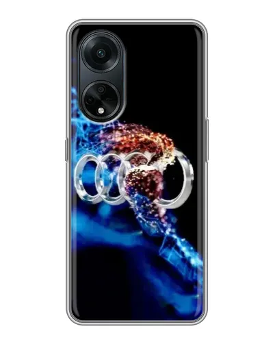 Чохол для OPPO A98 з картинкою «Енергія лого Audi»