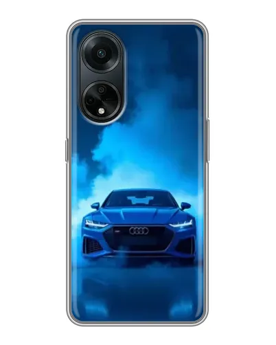 Чохол для OPPO A98 з картинкою «Audi — блакитна енергія»