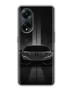 Чохол для OPPO A98 з картинкою «Lamborghini симетрія доріг»