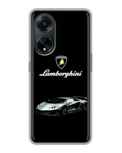 Чохол для OPPO A98 з картинкою «Логотип Lamborghini класика»
