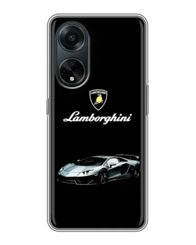 Чохол для OPPO A98 з картинкою «Логотип Lamborghini класика»