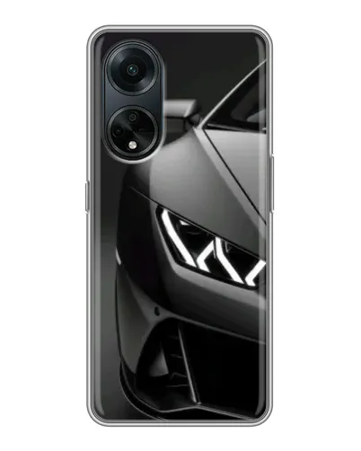 Чохол для OPPO A98 з картинкою «Lamborghini фари деталізація»
