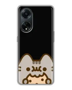 Чохол для OPPO A98 з картинкою «Пушин на чорному»