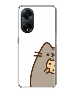 Чохол для OPPO A98 з картинкою «Пушин з печивом»