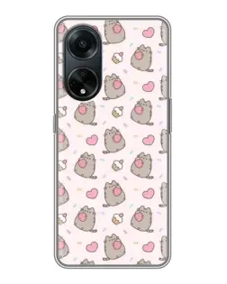 Чохол для OPPO A98 з картинкою «Пушин та солодощі»