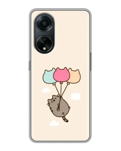Чохол для OPPO A98 з картинкою «Пушин на кульках»