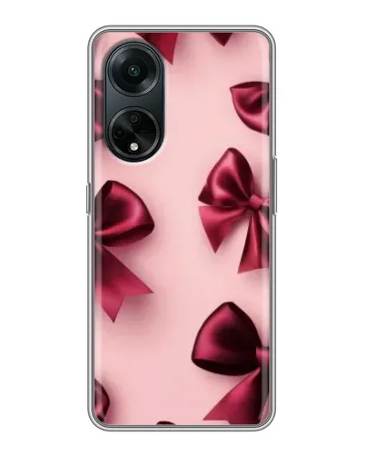 Чохол для OPPO A98 з картинкою «Бордовий атлас» Чохол для OPPO A98 з картинкою «Бордовий атлас»
