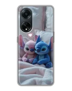 Чохол для OPPO A98 з картинкою «Плюшеві Стіч Ангел» Чохол для OPPO A98 з картинкою «Плюшеві Стіч Ангел»