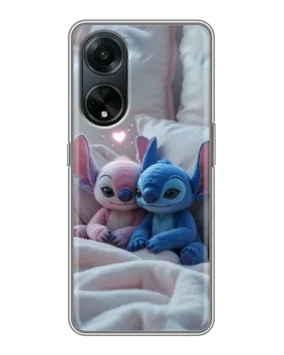 Чохол для OPPO A98 з картинкою «Плюшеві Стіч Ангел» Чохол для OPPO A98 з картинкою «Плюшеві Стіч Ангел»