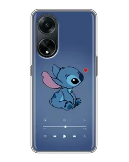 Чохол для OPPO A98 з картинкою «Музичний Stitch» Чохол для OPPO A98 з картинкою «Музичний Stitch»