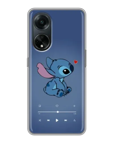 Чохол для OPPO A98 з картинкою «Музичний Stitch» Чохол для OPPO A98 з картинкою «Музичний Stitch»