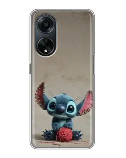 Чохол для OPPO A98 з картинкою «Стіч на чоричневому фоні» Чохол для OPPO A98 з картинкою «Стіч на чоричневому фоні»