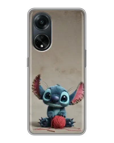 Чохол для OPPO A98 з картинкою «Стіч на чоричневому фоні» Чохол для OPPO A98 з картинкою «Стіч на чоричневому фоні»