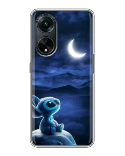 Чохол для OPPO A98 з картинкою «Місячна ніч Стіча» Чохол для OPPO A98 з картинкою «Місячна ніч Стіча»
