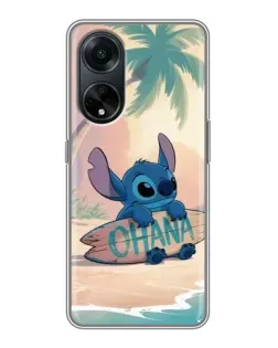 Чохол для OPPO A98 з картинкою «Стіч на серфі» Чохол для OPPO A98 з картинкою «Стіч на серфі»