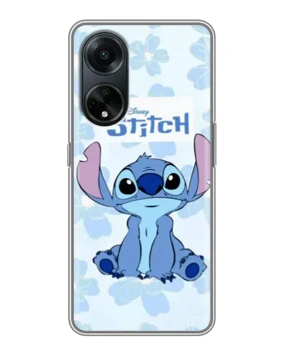 Чохол для OPPO A98 з картинкою «Stitch серед квітів» Чохол для OPPO A98 з картинкою «Stitch серед квітів»