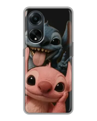 Чохол для OPPO A98 з картинкою «Стіч та Ангел» Чохол для OPPO A98 з картинкою «Стіч та Ангел»