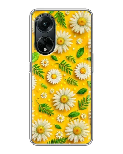 Чохол для OPPO A98 з картинкою «Ромашкове сонце»