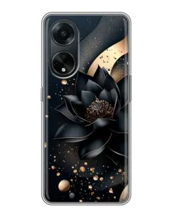 Чохол для OPPO A98 з картинкою «Чорний лотос»