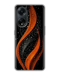 Чохол для OPPO A98 з картинкою «Вогняна зоряна хвиля» Чохол для OPPO A98 з картинкою «Вогняна зоряна хвиля»